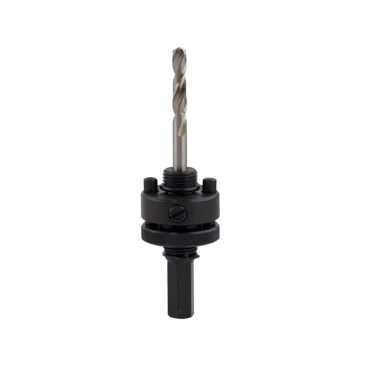 EAB 7/16 EAB 7/16 inch quick change mandrel for fast hole saw swaps on larger cutters.