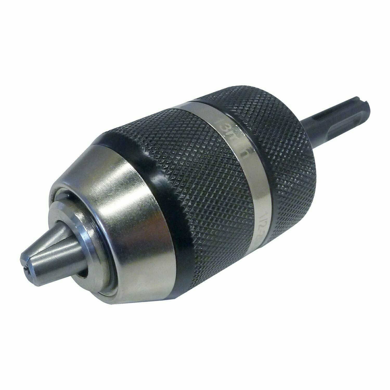1/2 inch keyless drill chuck with SDS adaptor for quick bit changes on rotary drills.