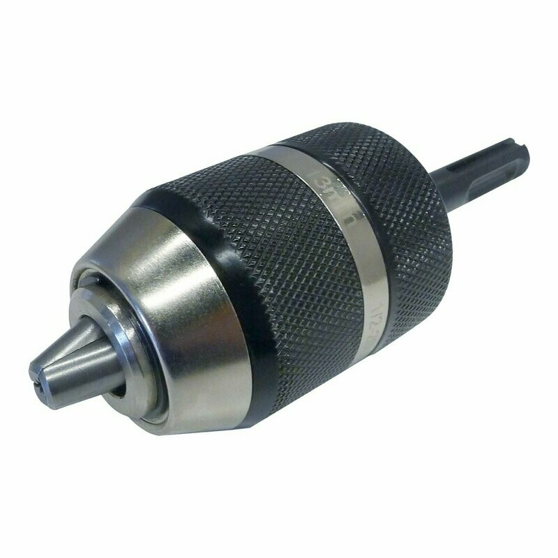 1/2 inch keyless drill chuck with SDS adaptor for quick bit changes on rotary drills.