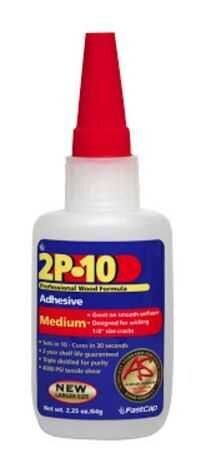 2P-10 medium set two part adhesive refill cartridge for the FastCap dispenser.
