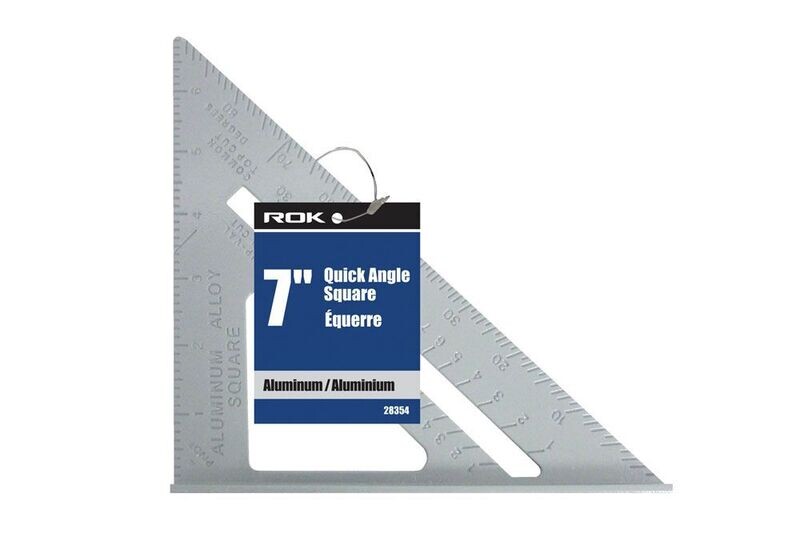 7 Inch quick angle square for marking angles and squaring lumber cuts.