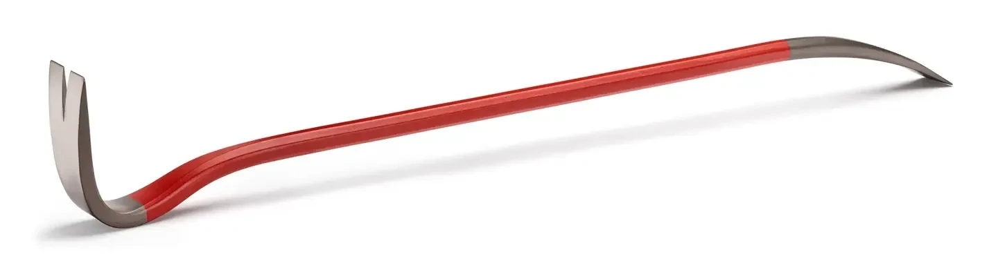 Hultafors 36 inch steel crowbar for prying and demolition.