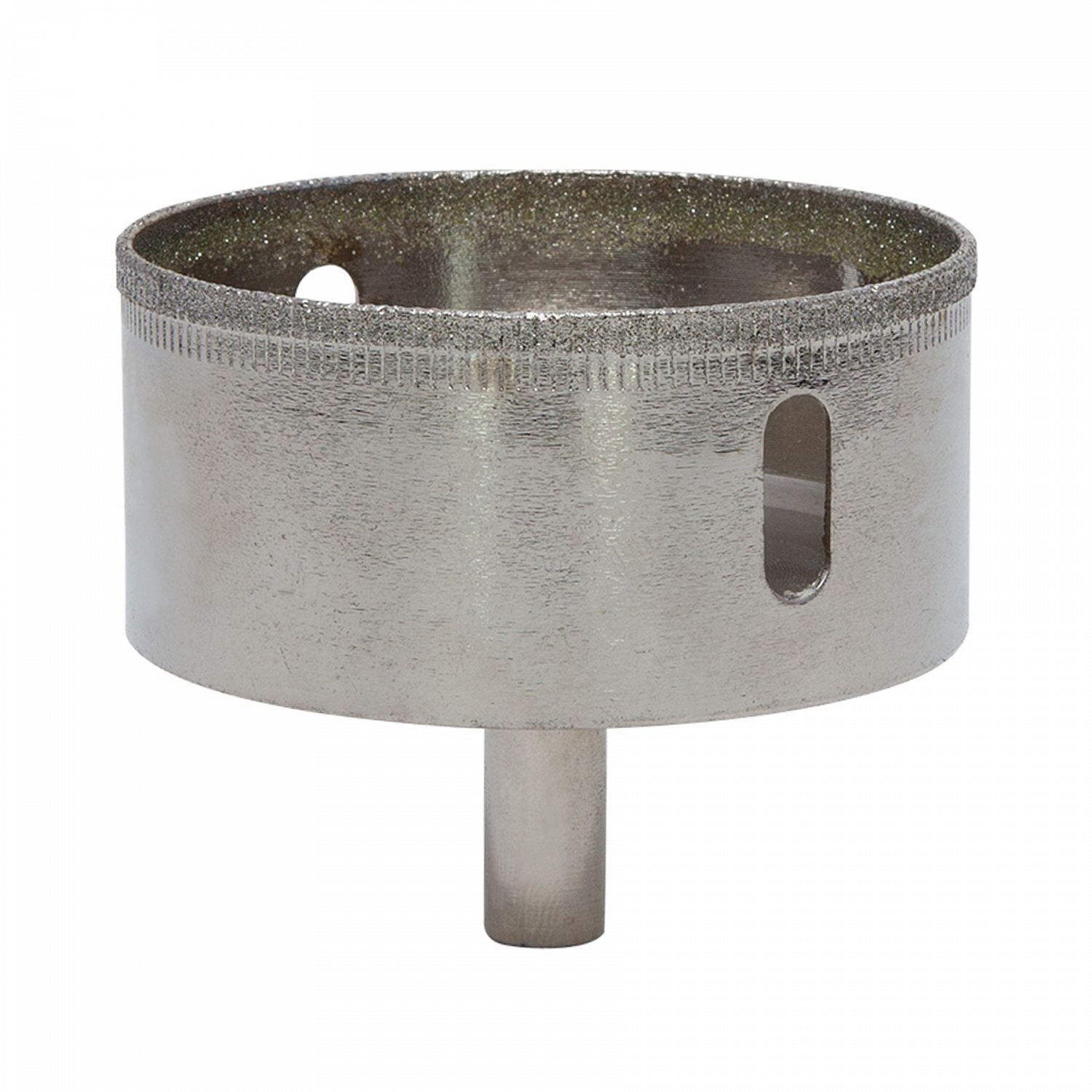 EAB 2 1/2 inch diamond grit hole saw for tile, glass, and stone, recyclable and exchangeable.