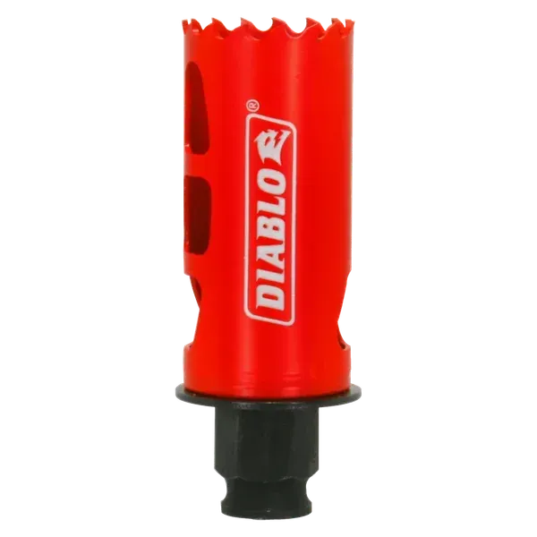 Diablo 1 1/4 inch bi-metal quick change hole saw for wood, metal, and plastic.