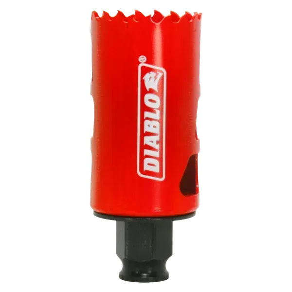 Diablo 1-1/2 Diablo 1 1/2 inch bi-metal quick change hole saw for wood, metal, and plastic.