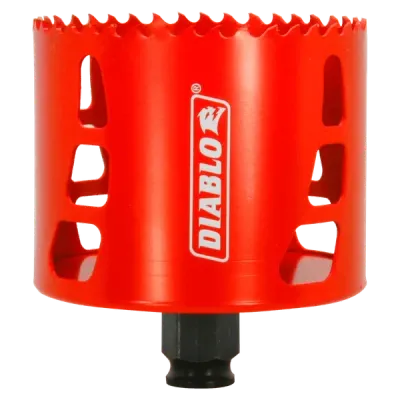 Diablo 3-1/4 Diablo 3 1/4 inch bi-metal quick change hole saw for wood, metal, and plastic.