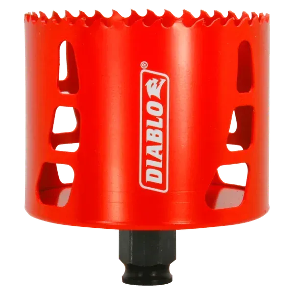 Diablo 3 1/4 inch bi-metal quick change hole saw for wood, metal, and plastic.