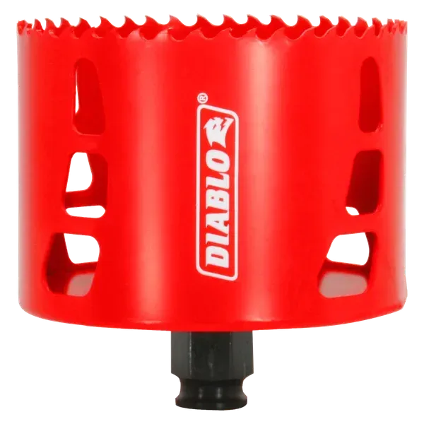 Diablo 3 5/8 inch bi-metal quick change hole saw for wood, metal, and plastic.