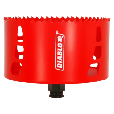 Diablo 4-3/4 Diablo 4 3/4 inch bi-metal quick change hole saw for wood, metal, and plastic.