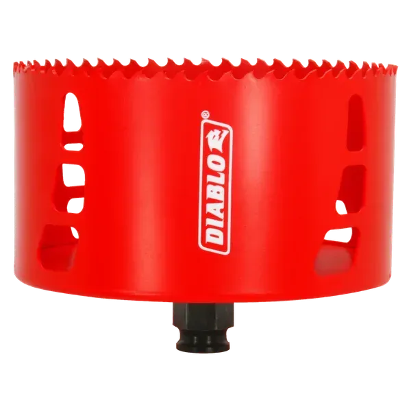 Diablo 4 3/4 inch bi-metal quick change hole saw for wood, metal, and plastic.