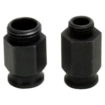 Diablo 1/2 Diablo adapter nuts for fitting 1/2 inch and 5/8 inch hole saws to a mandrel.