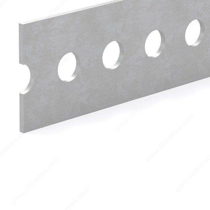 1-3/8 inch slotted flat bar, 48 inches long.