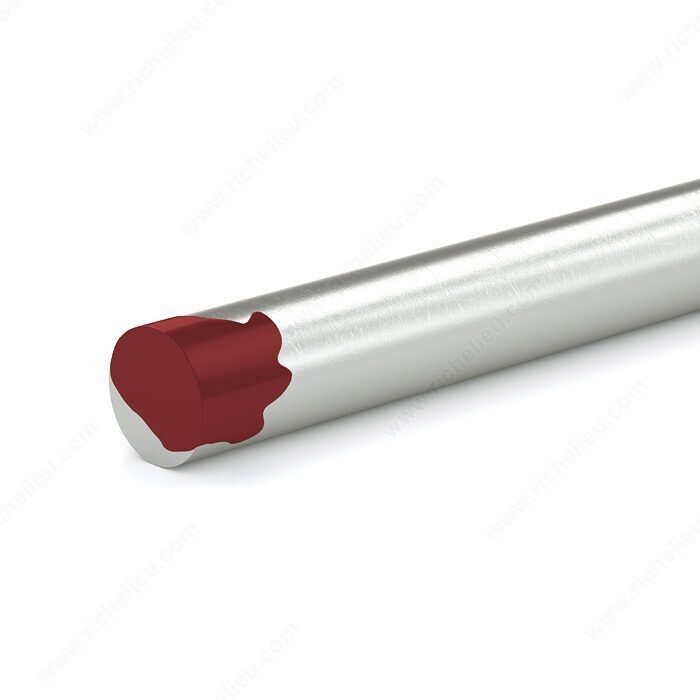5/16 Inch X 36 Inch Zinc Unthreaded Rod, a plain steel rod for fabrication projects.