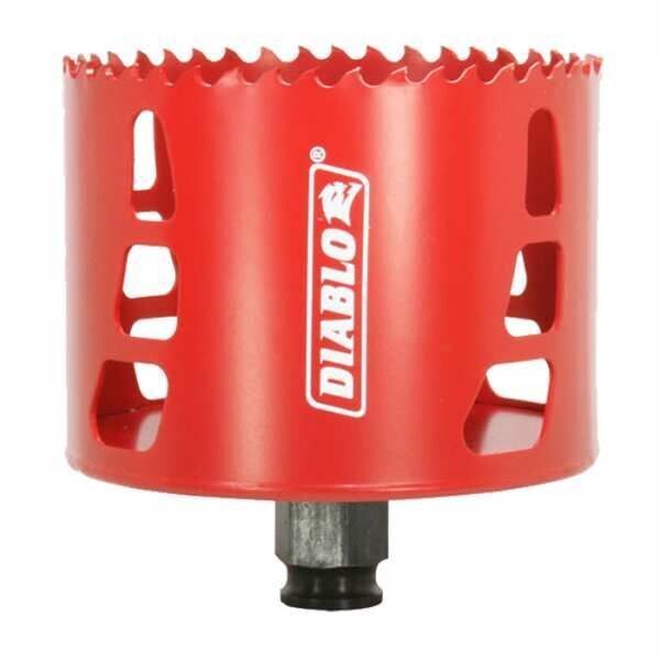 Diablo 3-1/2 Diablo 3 1/2 inch bi-metal quick change hole saw for wood, metal, and plastic.