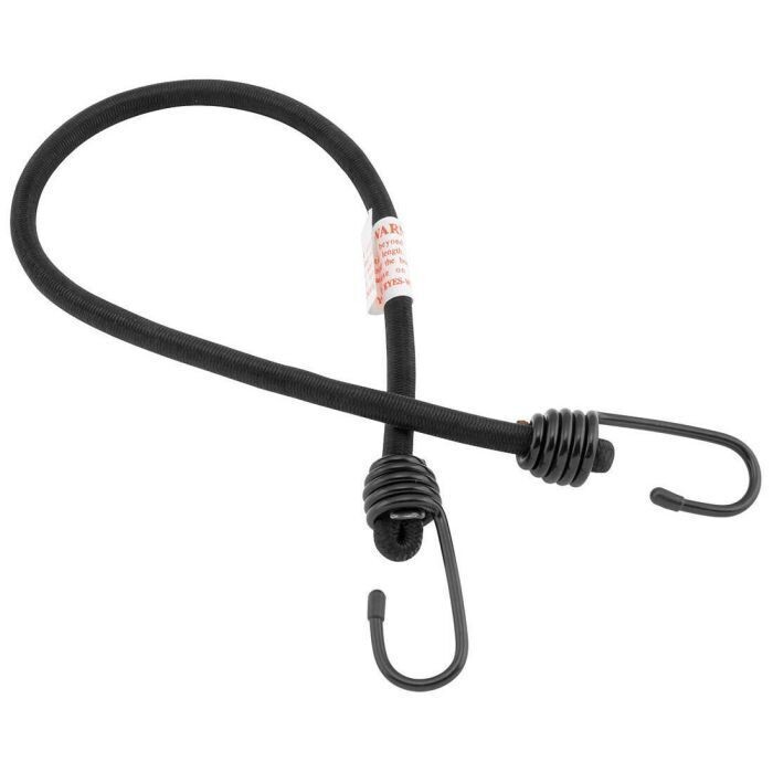 15 inch bungee cord for securing loads and cargo.