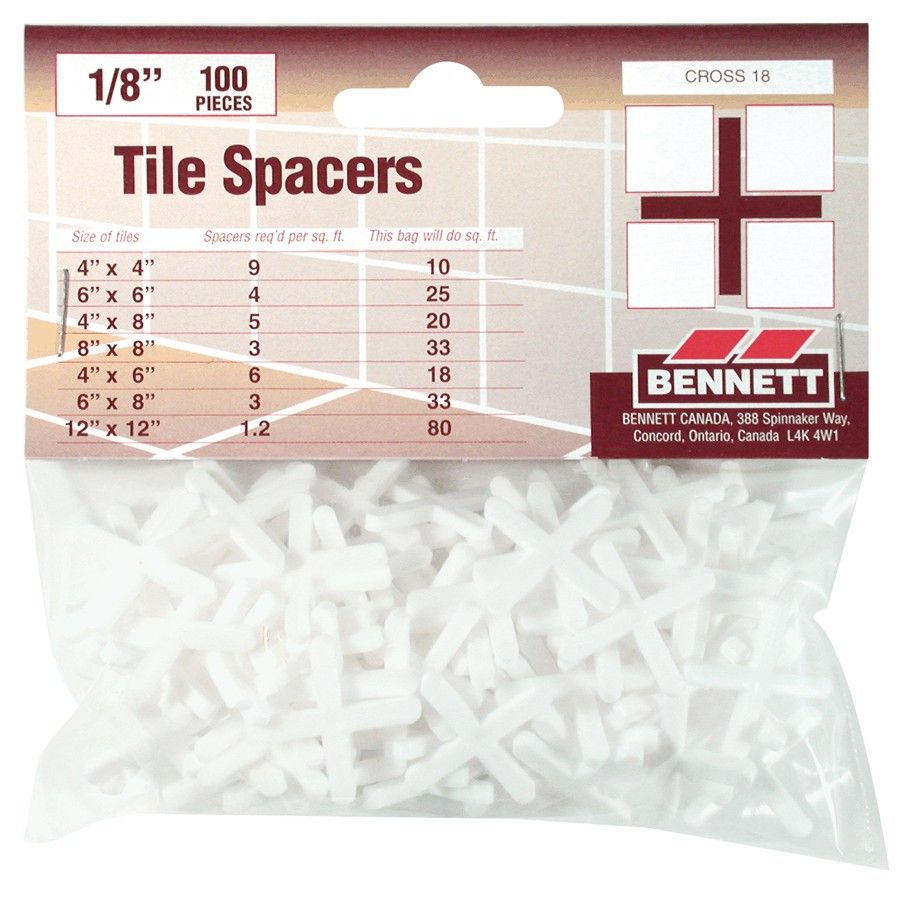 Bennett 1/8" Tile Spacers