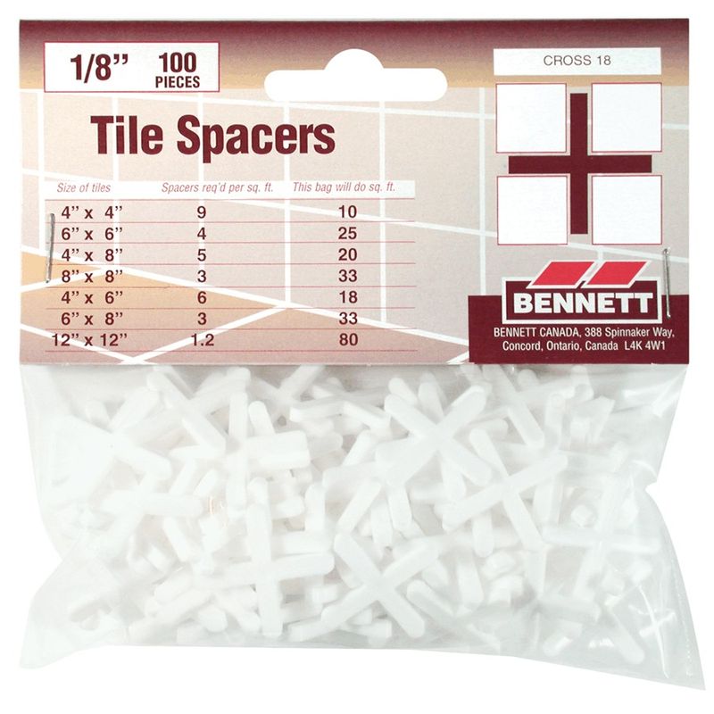 Bennett 1/8" Tile Spacers