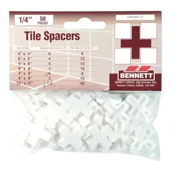 Bennet 1/4" Tile Spacers