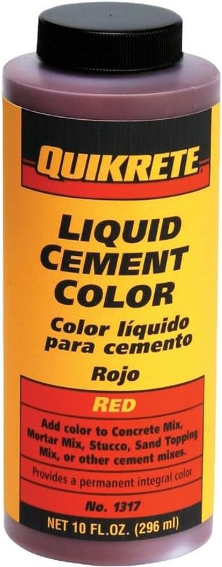 RED COLORING FOR CONCRETE