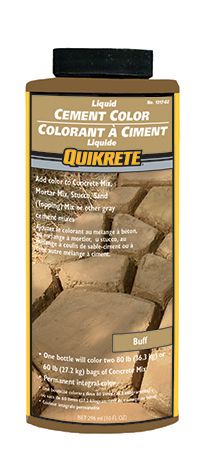 BUFF COLORING FOR CONCRETE