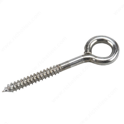 Eye Screw (Zinc Plated) 1/4" x 3-3/4"