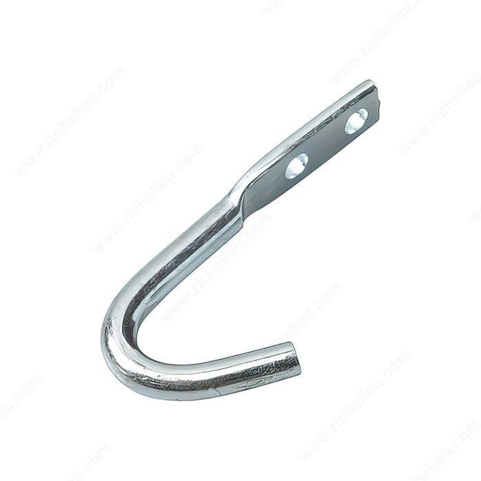 2-1/16 2-1/16 inch zinc rope hook for securing rope and light lines.