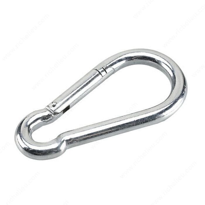 7/16 x 4-3/4 Inch zinc plated snap spring for general hardware repairs.