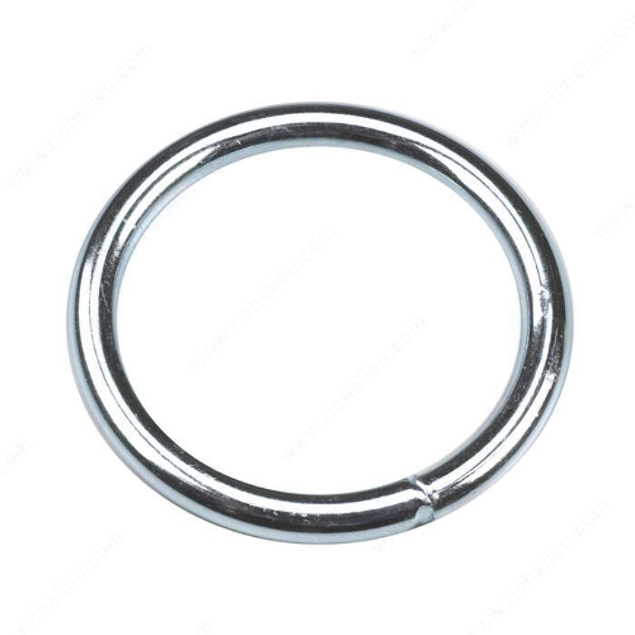 2 inch number 2 steel ring, for general rigging, chain, and hardware use.