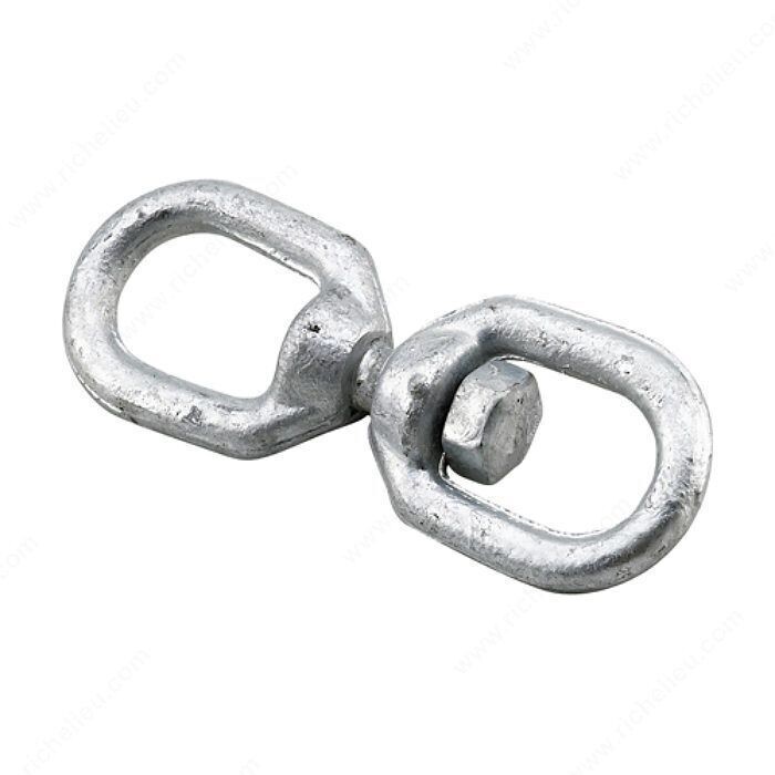 1/4 inch galvanized chain swivel.