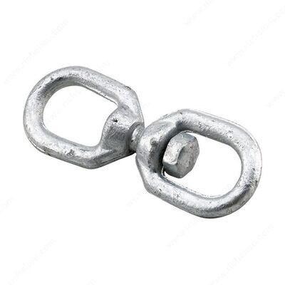 1/4 inch galvanized chain swivel.