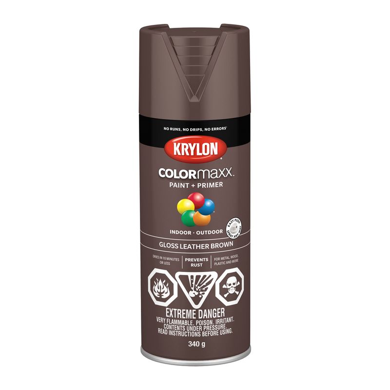 COLOR MASTER GLOSS LEATHER BROWN 340G