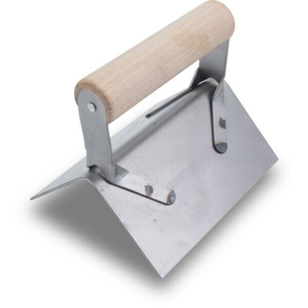 OUTSIDE CORNER TROWEL 5 5 by 2-1/2 inch outside corner trowel for drywall finishing.