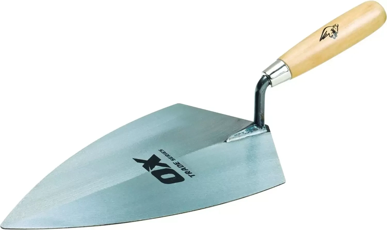 11 inch Philadelphia pattern brick trowel for laying brick and block.