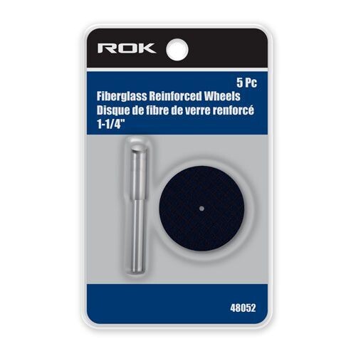 1-1/4 inch fiberglass reinforced wheel, pack of 5.