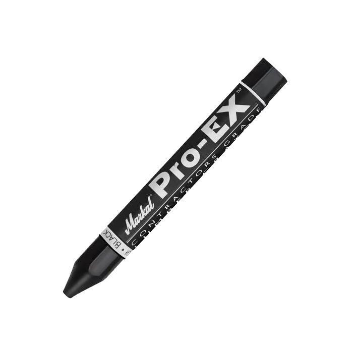 Black Markal Pro-Ex marking crayon.