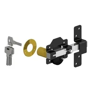 2 2 Inch single cylinder rim lock for door security.