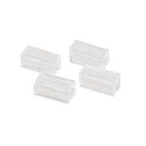 CLEAR RUBBER CUSHION Clear rubber cushion for cushioning cabinet doors and hard surfaces.