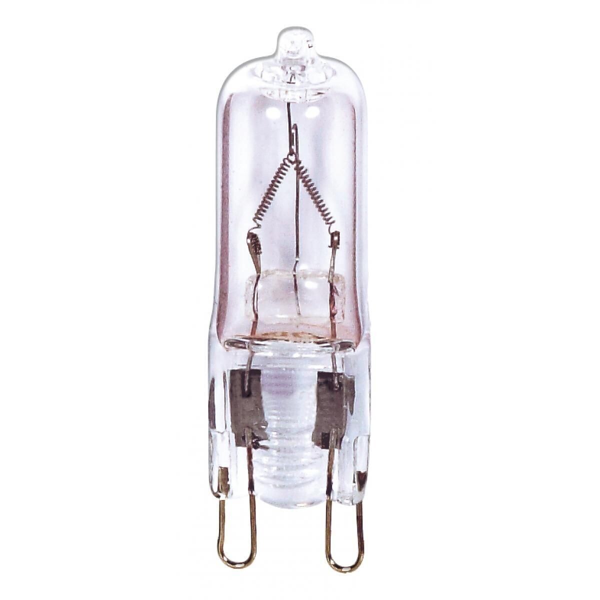 100W G9 halogen light bulb for small fixture sockets.