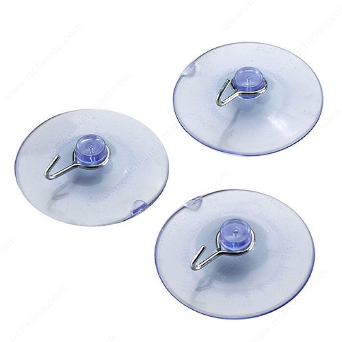 LARGE SUCTION HOOK Large suction hook for tile and glass surfaces.
