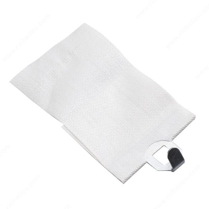 Onward white metal adhesive cloth hangers, six per set, for hanging clothes without drilling.