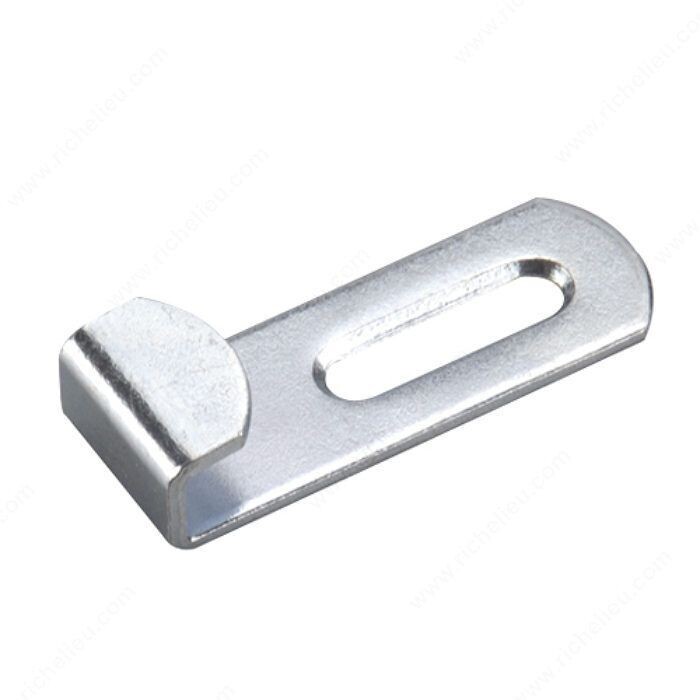 1/4 inch invisible mirror clips.