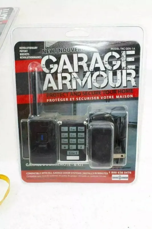 Garage Armour pin entry kit for adding remote garage access.