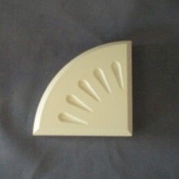 3.5 Inch universal casing corner block for door and window trim.