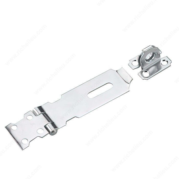 3-1/2 inch zinc hasp for gates and shed doors.