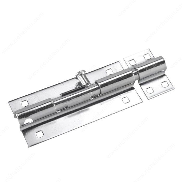 8 inch heavy duty galvanized padlock bolt for gates and shed doors.