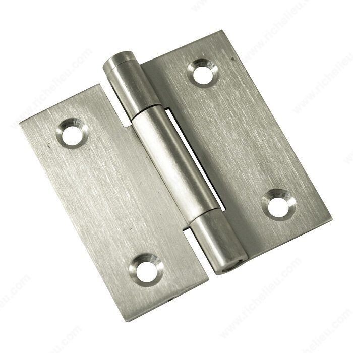 2 inch stainless steel butt hinge, for interior and exterior doors.