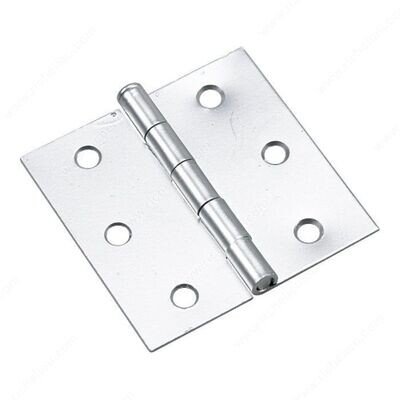 2-1/2 2-1/2 inch stainless steel square butt hinge for doors and gates.