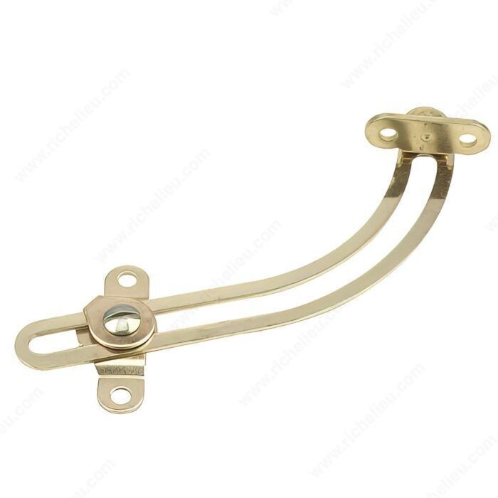 LEFT ANGLED LID SUPPORT 5 5 inch left angled lid support for hinged cabinet lids.