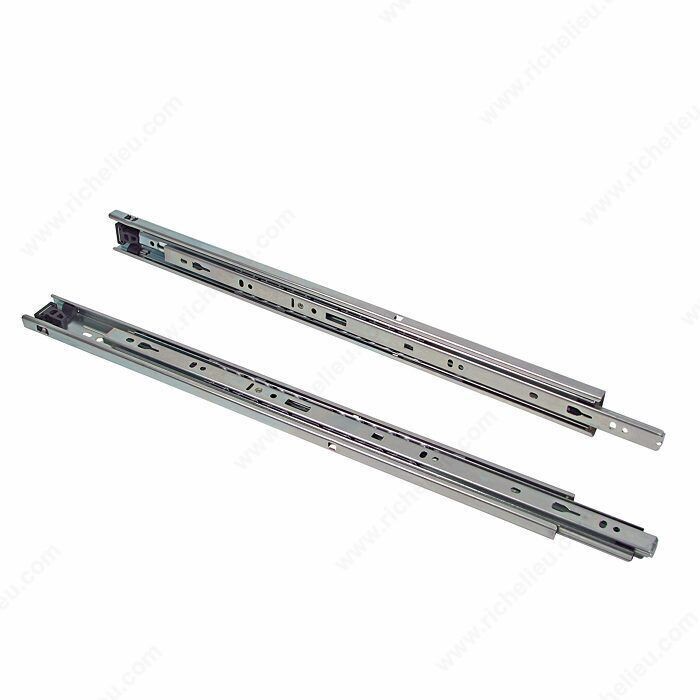 14 Inch Richelieu Drawer Slide. Mounts for smooth, sturdy drawer operation.