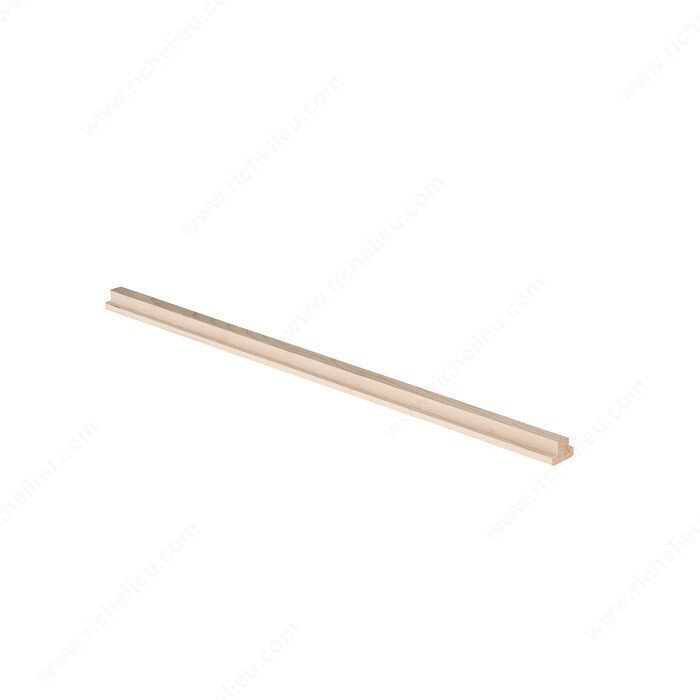 22-1/2 inch undermount wood drawer slide for a concealed cabinet fit.